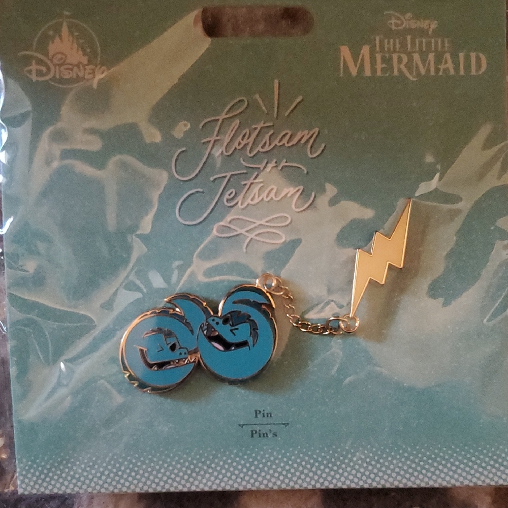 Disney The Little Mermaid Flotsam and Jetsam Trading  Pins - 2019